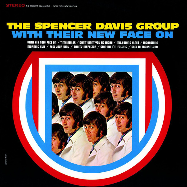 SPENCER DAVIS GROUP - WITH THEIR NEW FACE ON - RED VINYL